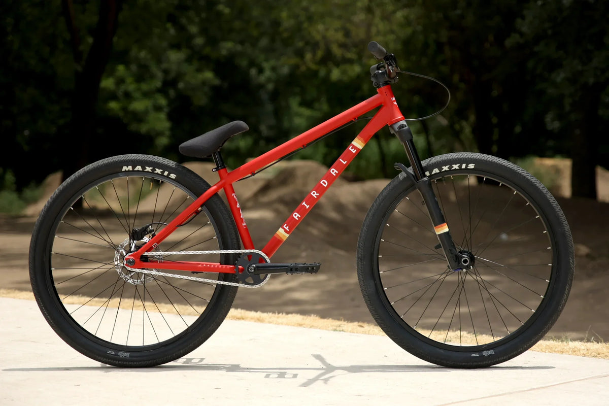 Fairdale Hareraiser FX 26″ DJ Complete Bike - Matte Fire Engine