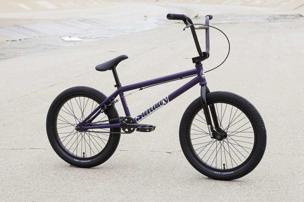 Sunday Primer 21″ Complete BMX Bike - Matte Midnight Purple