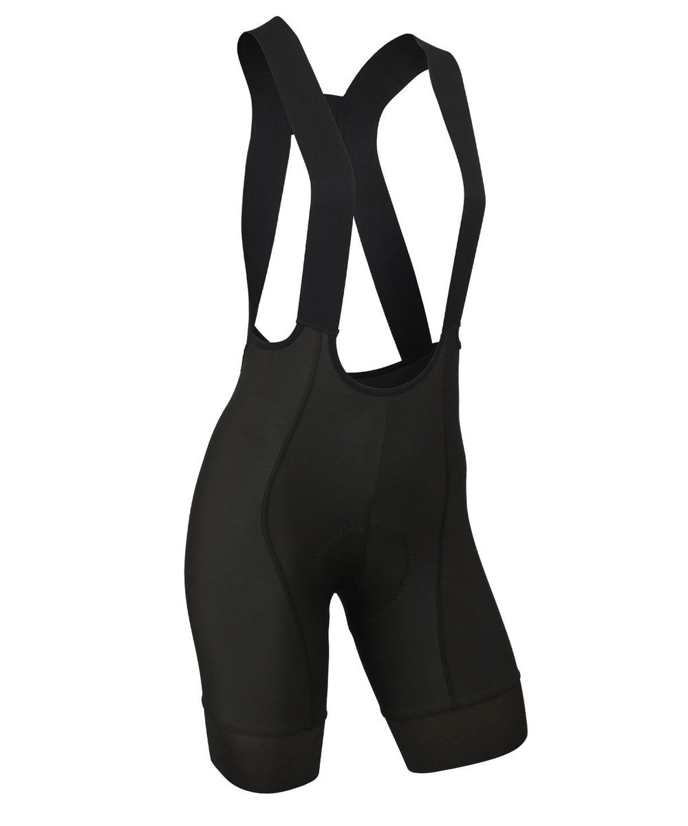 W. BLACK LABEL DROP TAIL BIB - BLACK – UrbanCycling.com