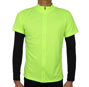 Men's Mesh Base Layer - Black Long Sleeve Cycling Undershirt - Urban Cycling Apparel