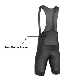Men’s MTB Bib Shorts, with 4 Pockets - Urban Cycling Apparel