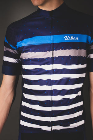 Men's Predator Short Sleeve Jersey, Bib Shorts - Urban Cycling Apparel