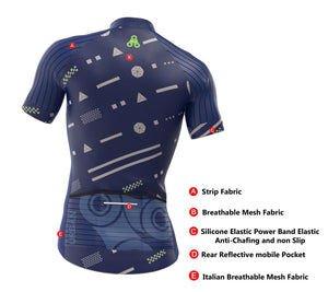 Men’s Pro Urban Team Cycling Short Sleeve Jersey, Bib Shorts, or Kit Bundle - Urban Cycling Apparel