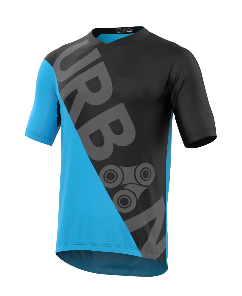 Cycling Gear Mens Short Sleeve Mountain Bike Jersey Men's Short - Main Image
