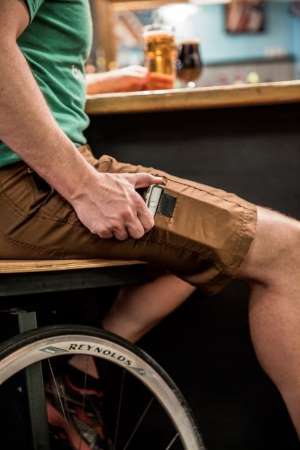 The Pub Crawler - Men's Casual Bike Shorts - Urban Cycling Apparel