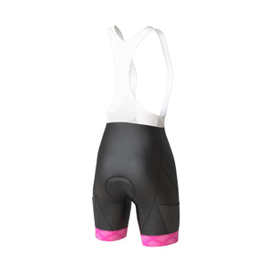 Women's Pro Series Pink Cycling Short Sleeve Jersey, Bib Shorts, or Kit Bundle - Urban Cycling Apparel