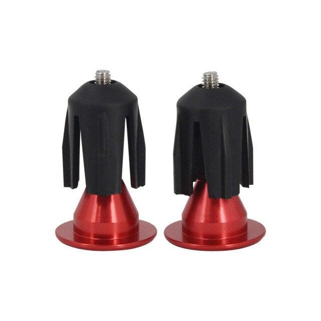 1 Pair Mountain Bike Grip Handle Bar End Cap Aluminium Alloy Handlebar Grips Plugs Caps For Bicycle Handlebar Bar End Plugs Bike Handlebar Caps End Plugs For Most Bicycles Road Bike Mountain Bike - UrbanCycling.com
