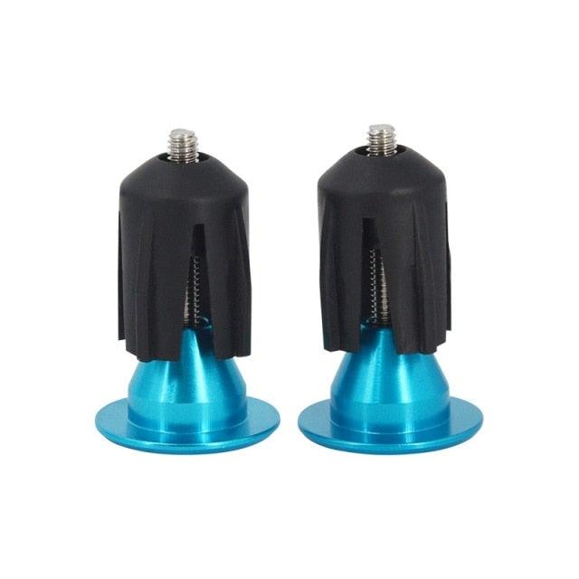 1 Pair Mountain Bike Grip Handle Bar End Cap Aluminium Alloy Handlebar Grips Plugs Caps For Bicycle Handlebar Bar End Plugs Bike Handlebar Caps End Plugs For Most Bicycles Road Bike Mountain Bike - UrbanCycling.com