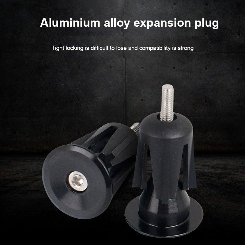 1 Pair Mountain Bike Grip Handle Bar End Cap Aluminium Alloy Handlebar Grips Plugs Caps For Bicycle Handlebar Bar End Plugs Bike Handlebar Caps End Plugs For Most Bicycles Road Bike Mountain Bike - UrbanCycling.com