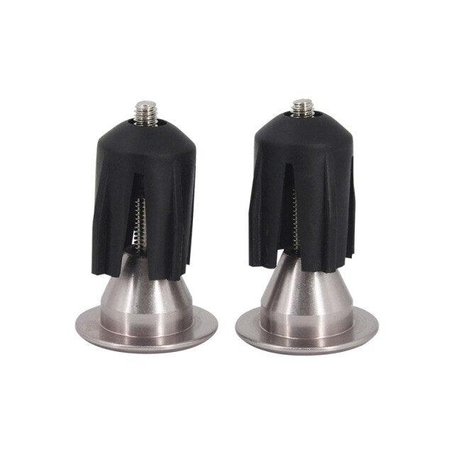 1 Pair Mountain Bike Grip Handle Bar End Cap Aluminium Alloy Handlebar Grips Plugs Caps For Bicycle Handlebar Bar End Plugs Bike Handlebar Caps End Plugs For Most Bicycles Road Bike Mountain Bike - UrbanCycling.com