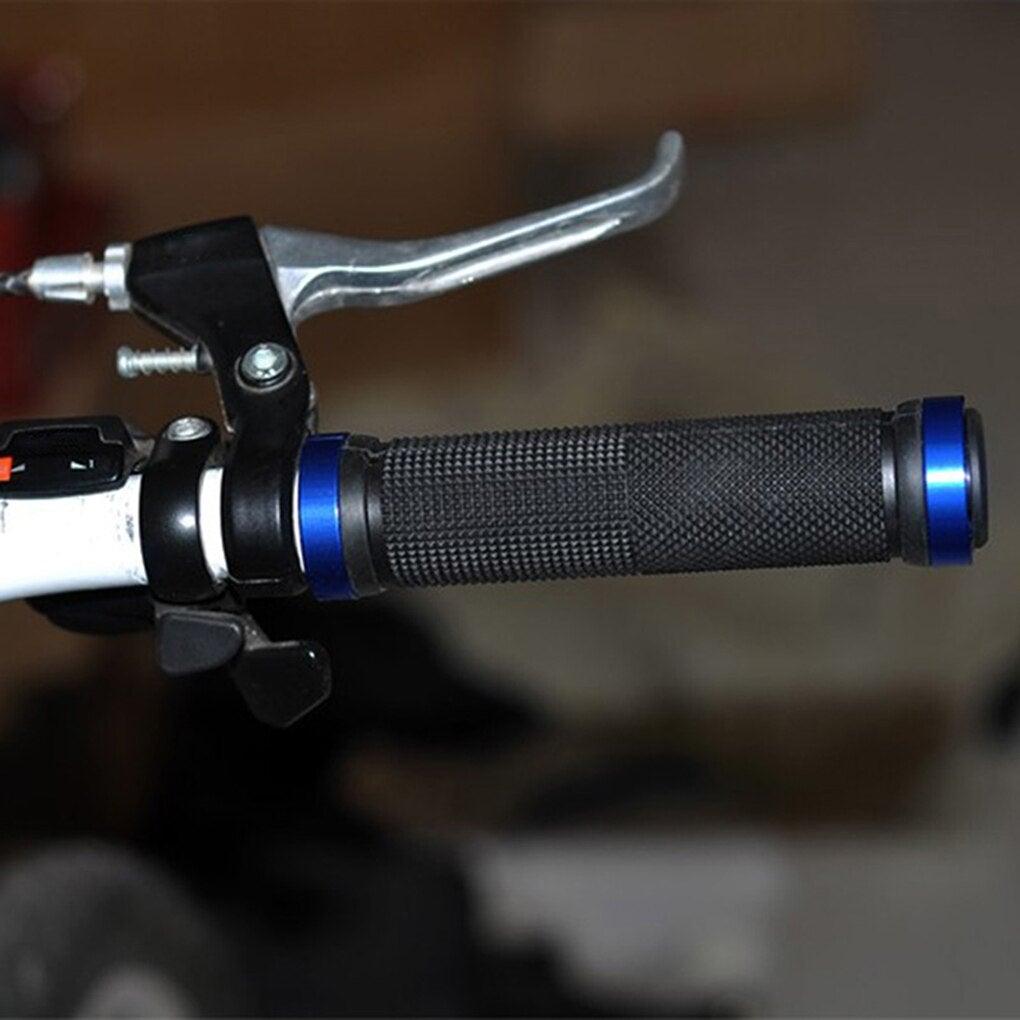 1 pair Road Cycling Handlebar Grips Anti - Skid Rubber Bicycle Grips Mountain Bike Lock On Bicycle Handlebars End Grips Handle Grip With Aluminum Lock Bike Grip For Scooter Cruiser Tricycle Wheel Chair Mountain Road Urban Foldable Bike - UrbanCycling.com
