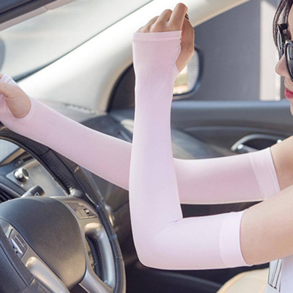 1 Pairs Arm Sleeves Warmers Sports Sleeve Sun UV Protection Hand Cover Cooling Warmer Running Fishing Cycling Sunscreen Sun Protection Arm Sleeves For Men Women Arm Cover For Cycling Outdoor Sports - UrbanCycling.com