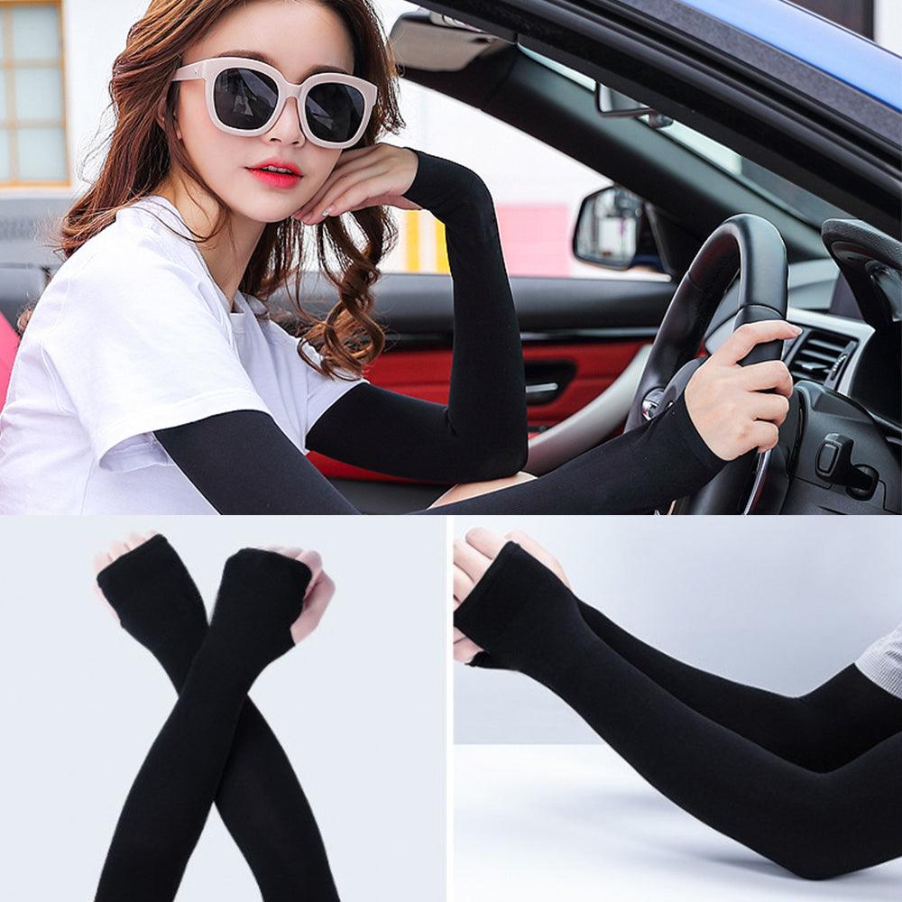 1 Pairs Arm Sleeves Warmers Sports Sleeve Sun UV Protection Hand Cover Cooling Warmer Running Fishing Cycling Sunscreen Sun Protection Arm Sleeves For Men Women Arm Cover For Cycling Outdoor Sports - UrbanCycling.com