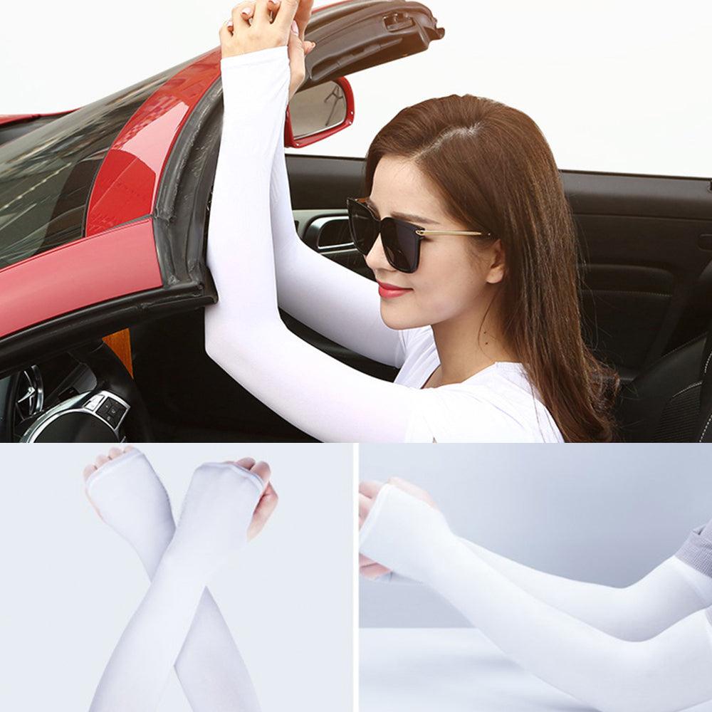 1 Pairs Arm Sleeves Warmers Sports Sleeve Sun UV Protection Hand Cover Cooling Warmer Running Fishing Cycling Sunscreen Sun Protection Arm Sleeves For Men Women Arm Cover For Cycling Outdoor Sports - UrbanCycling.com