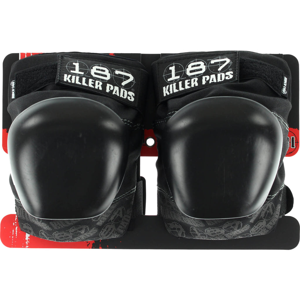 187 Killer Pads Junior Pro Knee Pads - Black/Black - UrbanCycling.com