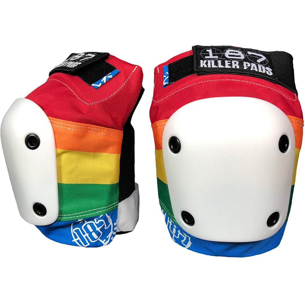 187 Killer Pads Slim Knee Pads - Rainbow - UrbanCycling.com