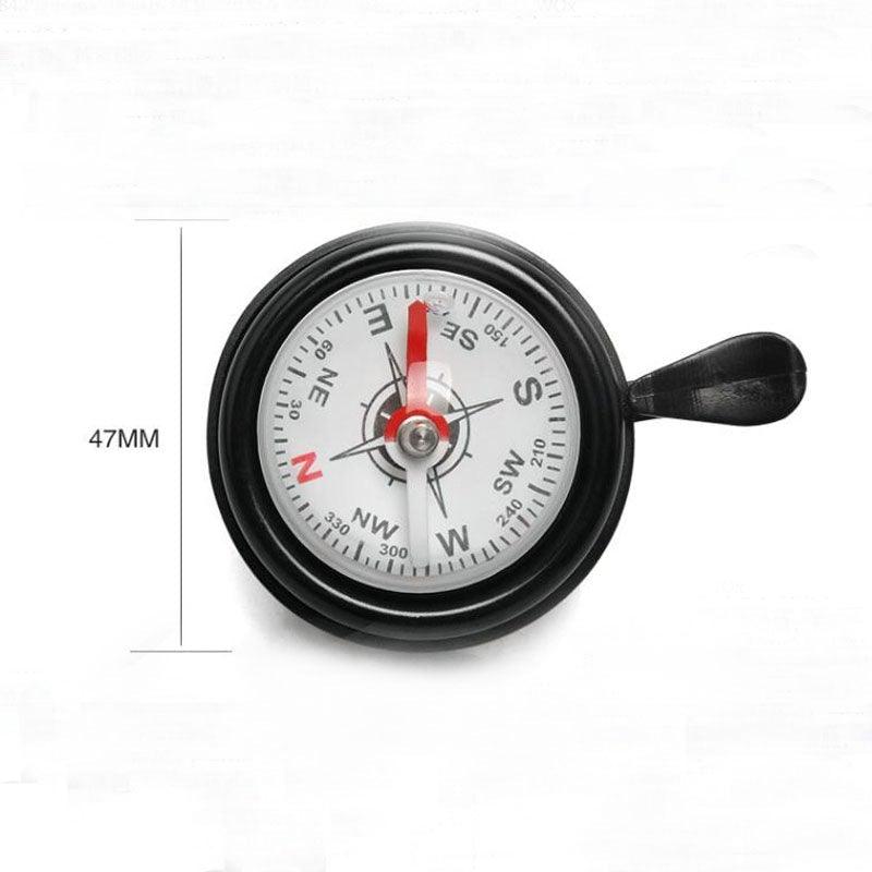 1PC Bicycle Bell Bike Compass Bicycle Bells Mountain Bike Handlebar Compass Ring Aluminum Cycling Bicycle Accessories Bike Horn Bicycle Bell Aluminum Alloy Ring Bell Horn Sound Alarm Mountain Bike Bell Compass Bell Riding Equipment Accessories - UrbanCycling.com