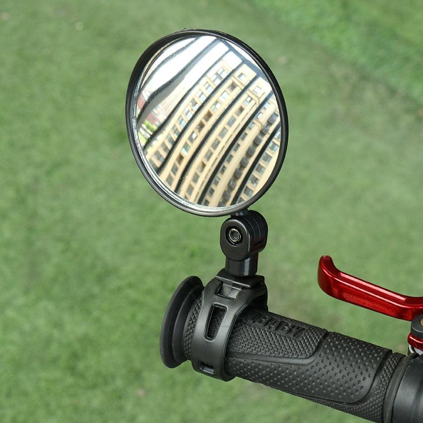 1PC Bicycle Rearview Wide Angle Handlebar Mirrors Flexible Rotate Cycling Rear View Bike Mirror Adjustable 360 Degree Rotatable Rearview Bicycle Mirrors Shockproof Wide Angle Safety Mirror For Most Mountain Road Bike - UrbanCycling.com
