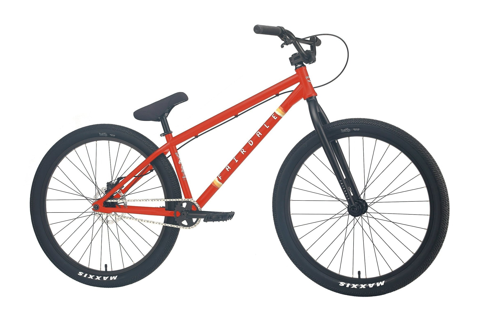 Fairdale Hareraiser FX 26″ DJ Complete Bike - Matte Fire Engine