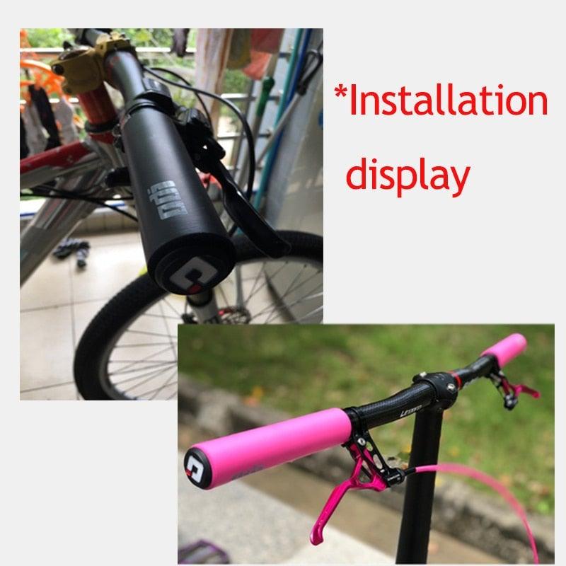 2PCS Bicycle Grips Handlebar Grips Soft Mountain Bike Silicone Handle Bar Grip Bicycle Comfortable Non - Slip Bicycle Handle Grips Handle Bar End Grips Mountain Bike Grips - UrbanCycling.com