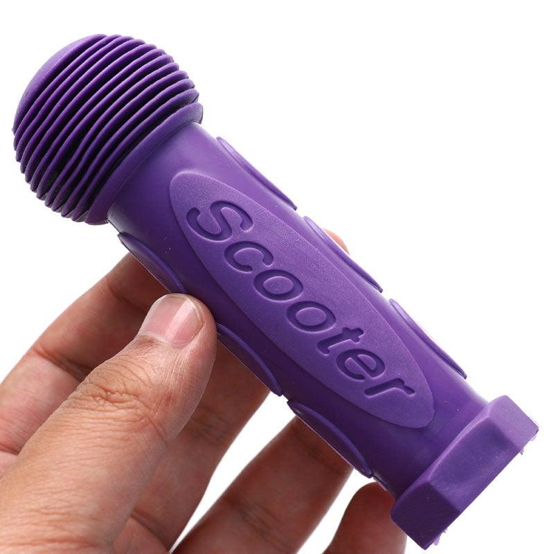 2Pcs Purple Child Children Kid Kids Bike Bicycle Tricycle Scooter Rubber Grip Handle Handlebar Grips Anti - skid Bicycle Grips For Kids Girls Boys Non - Slip Rubber Mushroom Grips - UrbanCycling.com