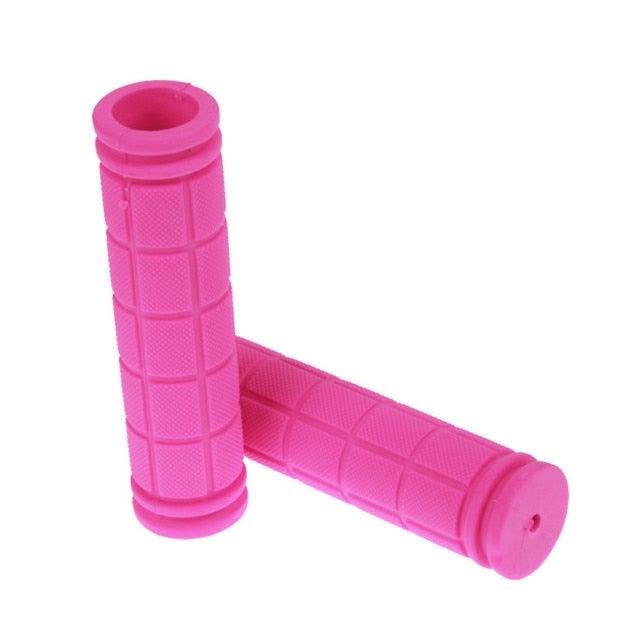2PCS Rubber Bike Handlebar Grips Cover Mountain Bicycle Handle Anti - Skid Bicycles Bar Grips Non - Slip Rubber Bike Handle Grips For Kids Bike Scooter Mountain Road Urban Bike Tricycle Soft Handlebar - UrbanCycling.com