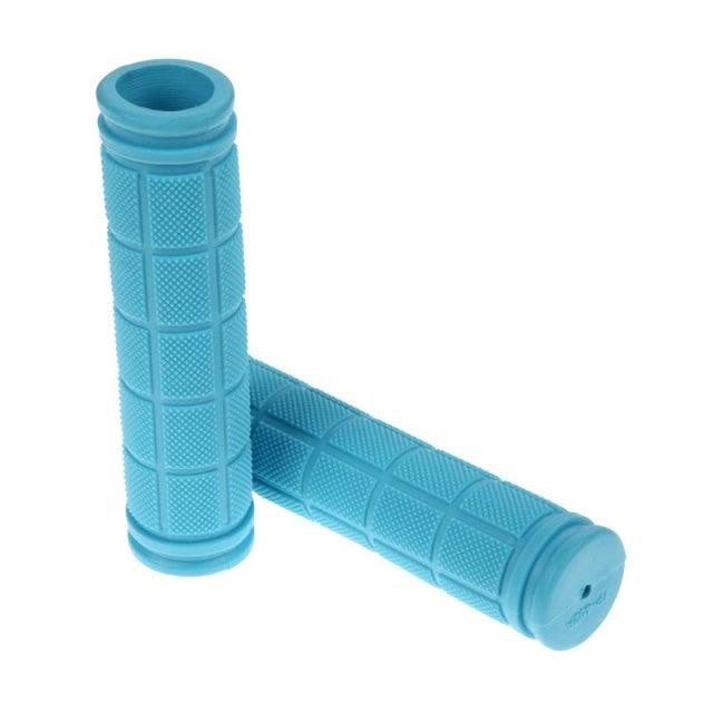 2PCS Rubber Bike Handlebar Grips Cover Mountain Bicycle Handle Anti - Skid Bicycles Bar Grips Non - Slip Rubber Bike Handle Grips For Kids Bike Scooter Mountain Road Urban Bike Tricycle Soft Handlebar - UrbanCycling.com