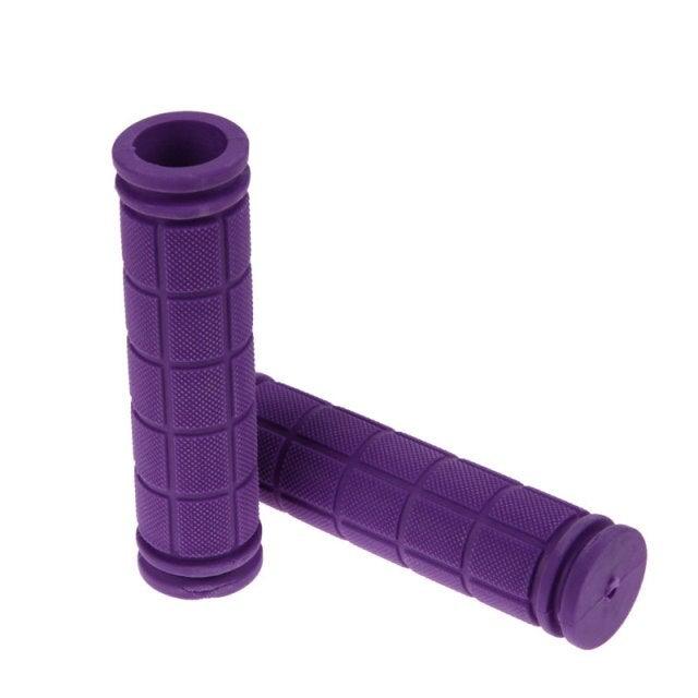 2PCS Rubber Bike Handlebar Grips Cover Mountain Bicycle Handle Anti - Skid Bicycles Bar Grips Non - Slip Rubber Bike Handle Grips For Kids Bike Scooter Mountain Road Urban Bike Tricycle Soft Handlebar - UrbanCycling.com