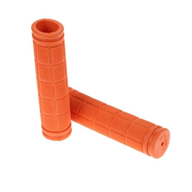 2PCS Rubber Bike Handlebar Grips Cover Mountain Bicycle Handle Anti - Skid Bicycles Bar Grips Non - Slip Rubber Bike Handle Grips For Kids Bike Scooter Mountain Road Urban Bike Tricycle Soft Handlebar - UrbanCycling.com