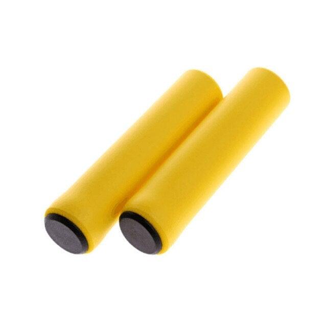 2PCS Silicone Bicycle Handlebar Grips Anti - Slip Shock - Asorbing Mountain Bike Handlebar Grip Silica Gel Super Light Anti - Skid Shock - Proof Handle Bar Locking Grips Cycling Grips - UrbanCycling.com
