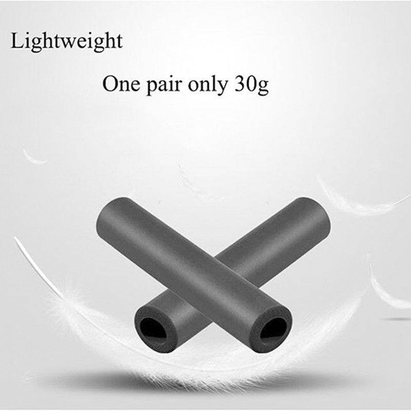 2PCS Silicone Bicycle Handlebar Grips Anti - Slip Shock - Asorbing Mountain Bike Handlebar Grip Silica Gel Super Light Anti - Skid Shock - Proof Handle Bar Locking Grips Cycling Grips - UrbanCycling.com