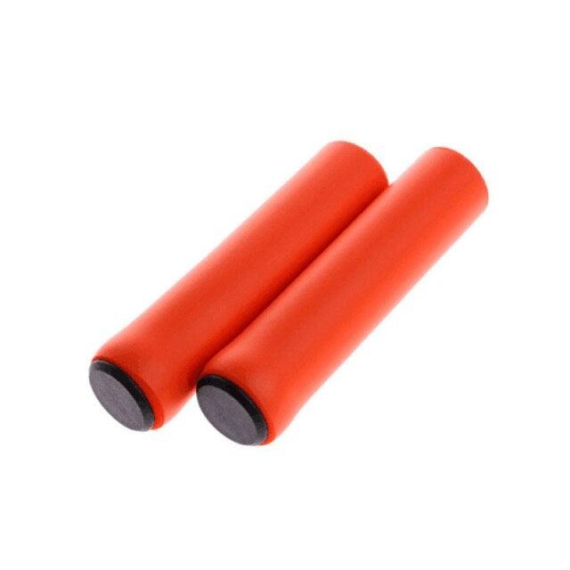 2PCS Silicone Bicycle Handlebar Grips Anti - Slip Shock - Asorbing Mountain Bike Handlebar Grip Silica Gel Super Light Anti - Skid Shock - Proof Handle Bar Locking Grips Cycling Grips - UrbanCycling.com
