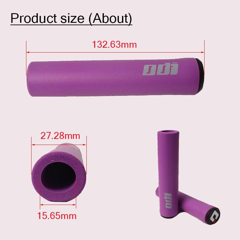 2PCS Silicone Bicycle Handlebar Grips Anti - Slip Shock - Asorbing Mountain Bike Handlebar Grip Silica Gel Super Light Anti - Skid Shock - Proof Handle Bar Locking Grips Cycling Grips - UrbanCycling.com
