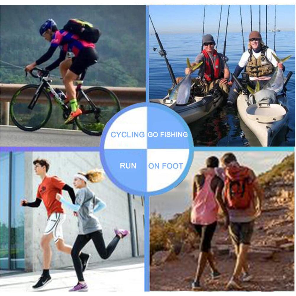 2PCS Tactical Camouflage Sports Arm Sleeve Basketball Cycling Arm Warmer Summer Running Fishing UV Sun Protection Soft Cover For Arm Tattoo Cover Up Cooling Sports Sleeve For Basketball Golf Football - UrbanCycling.com