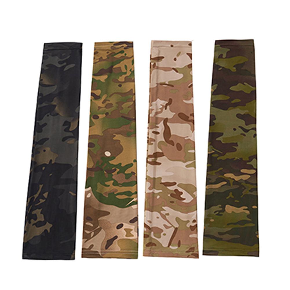 2PCS Tactical Camouflage Sports Arm Sleeve Basketball Cycling Arm Warmer Summer Running Fishing UV Sun Protection Soft Cover For Arm Tattoo Cover Up Cooling Sports Sleeve For Basketball Golf Football - UrbanCycling.com