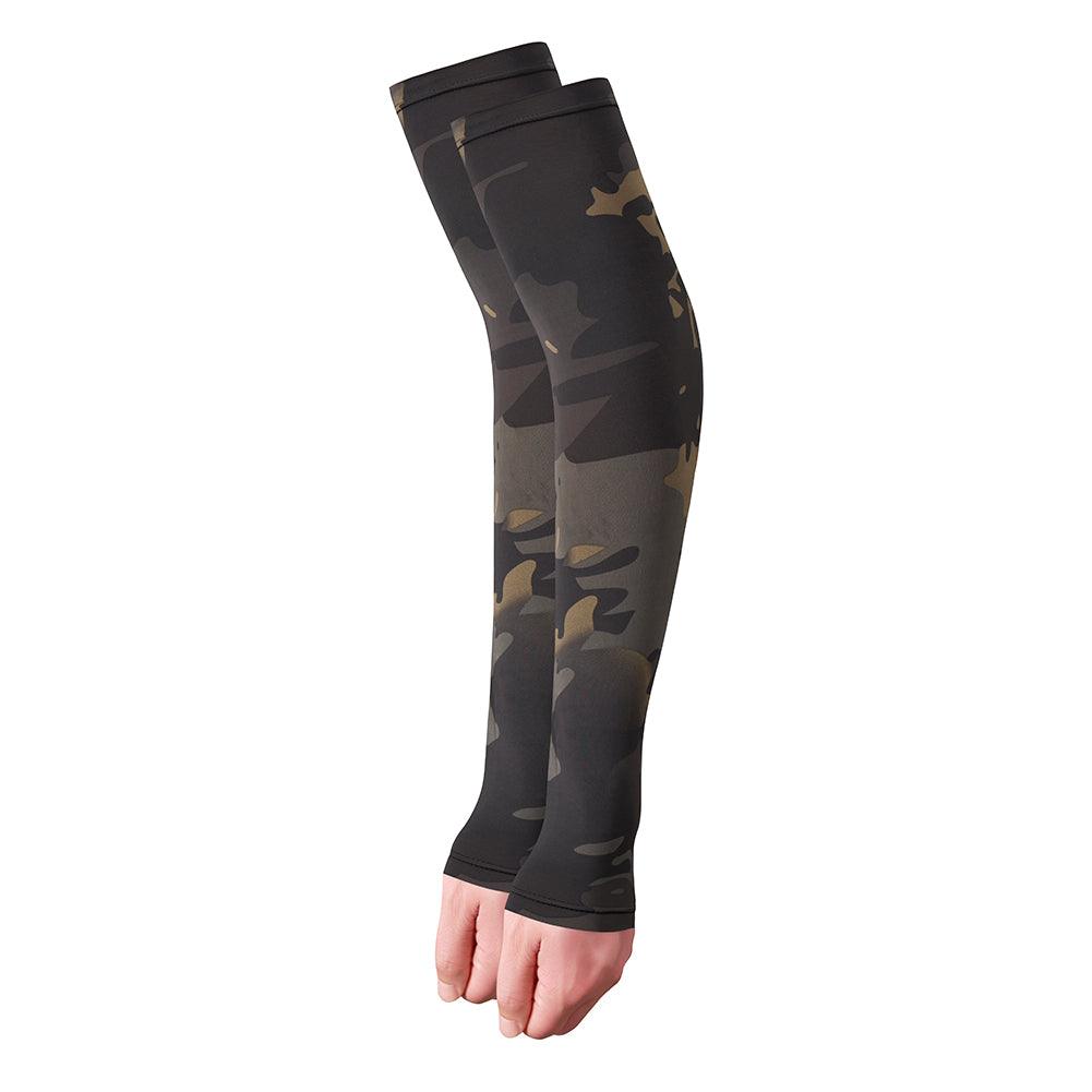 2PCS Tactical Camouflage Sports Arm Sleeve Basketball Cycling Arm Warmer Summer Running Fishing UV Sun Protection Soft Cover For Arm Tattoo Cover Up Cooling Sports Sleeve For Basketball Golf Football - UrbanCycling.com