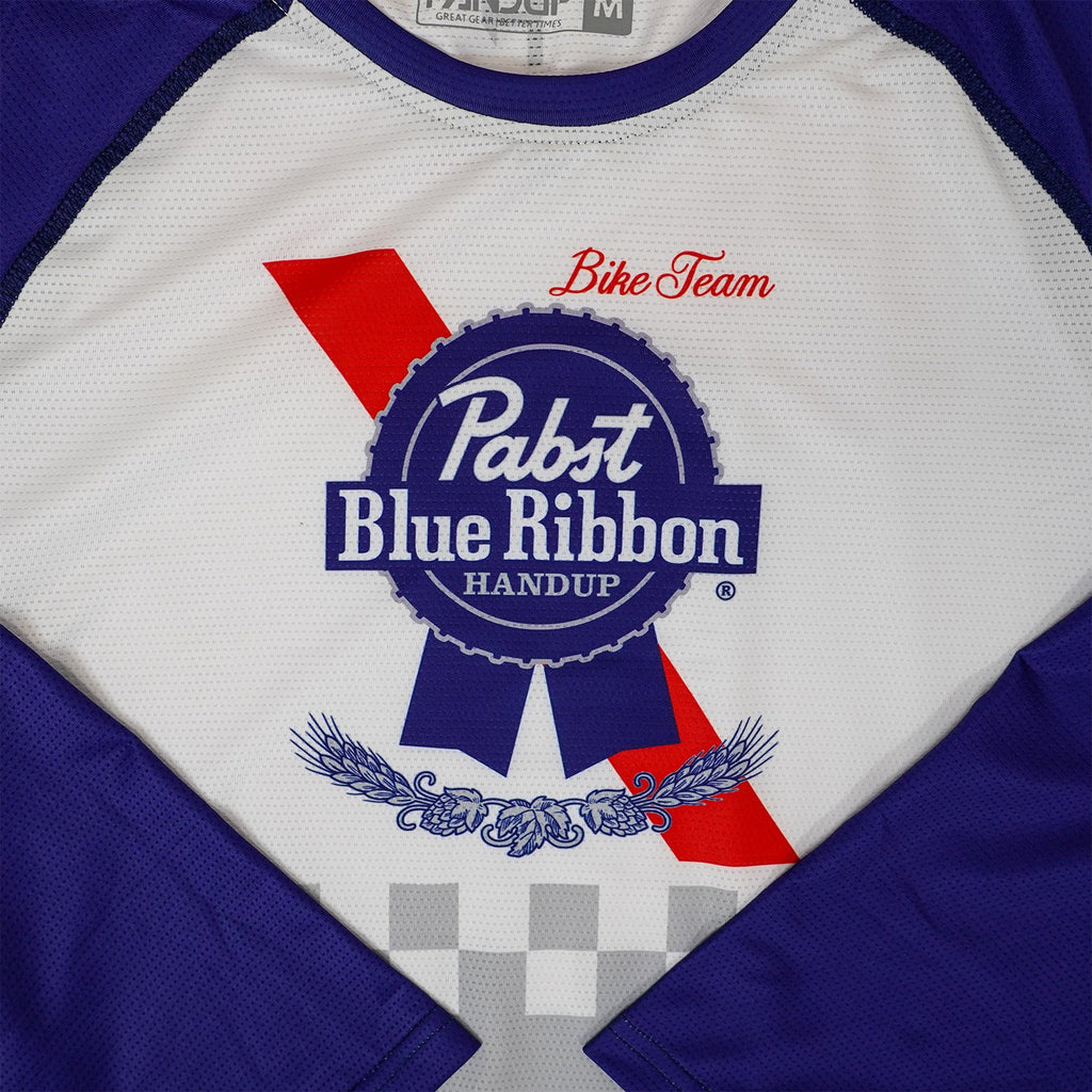 3/4 Sleeve Lite Jersey - Pabst Bike Team Checkered - UrbanCycling.com