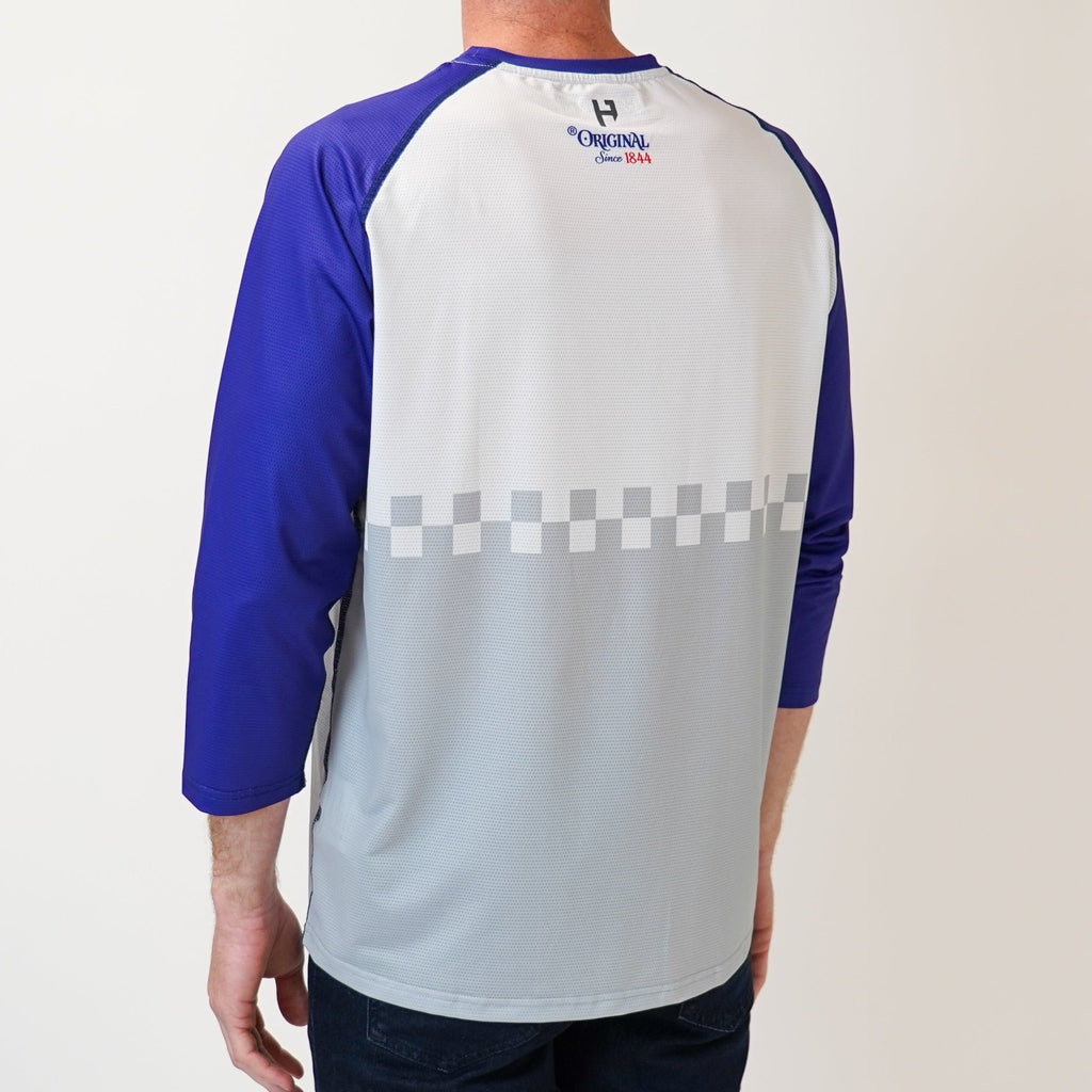 3/4 Sleeve Lite Jersey - Pabst Bike Team Checkered - UrbanCycling.com