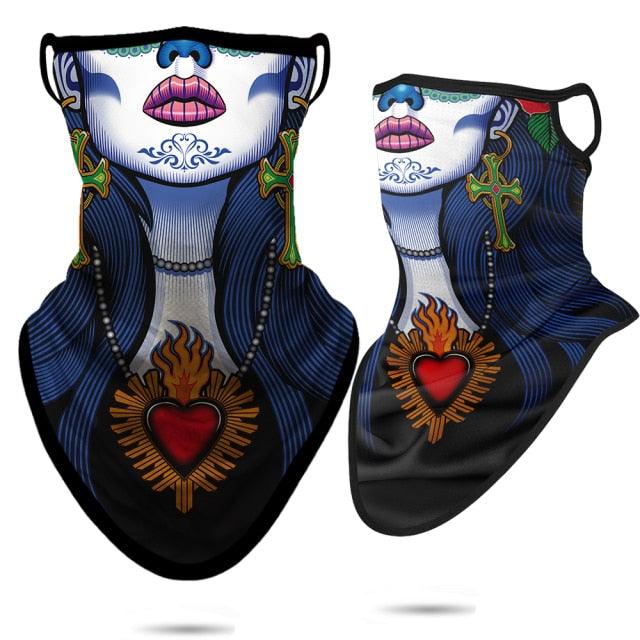 3D Punisher Army Headband Sport Half Mask Face Cover Hunting Camping Bufandas Balaclava Bicycle Outdoor Balaclava Bandana UV Biker Cover Scarf Seamless Magic Headband Camouflage Neck Gaiter Face Cover Headwear Scarf Unisex Men Women Bandanas - UrbanCycling.com