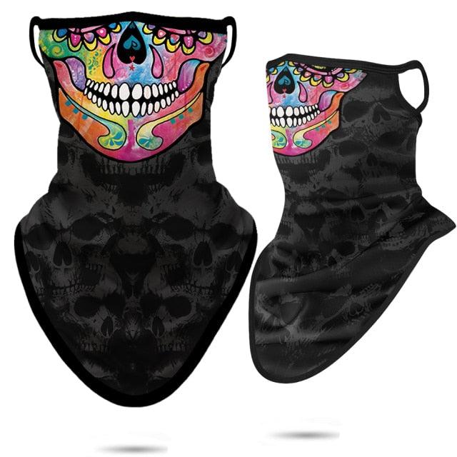 3D Punisher Army Headband Sport Half Mask Face Cover Hunting Camping Bufandas Balaclava Bicycle Outdoor Balaclava Bandana UV Biker Cover Scarf Seamless Magic Headband Camouflage Neck Gaiter Face Cover Headwear Scarf Unisex Men Women Bandanas - UrbanCycling.com