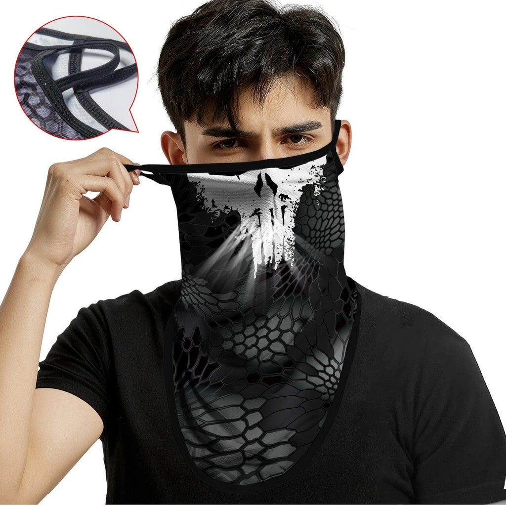 3D Punisher Army Headband Sport Half Mask Face Cover Hunting Camping Bufandas Balaclava Bicycle Outdoor Balaclava Bandana UV Biker Cover Scarf Seamless Magic Headband Camouflage Neck Gaiter Face Cover Headwear Scarf Unisex Men Women Bandanas - UrbanCycling.com