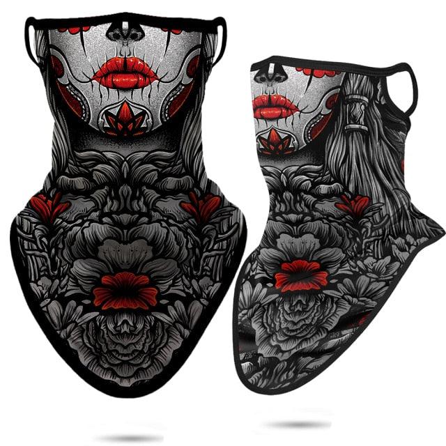 3D Punisher Army Headband Sport Half Mask Face Cover Hunting Camping Bufandas Balaclava Bicycle Outdoor Balaclava Bandana UV Biker Cover Scarf Seamless Magic Headband Camouflage Neck Gaiter Face Cover Headwear Scarf Unisex Men Women Bandanas - UrbanCycling.com