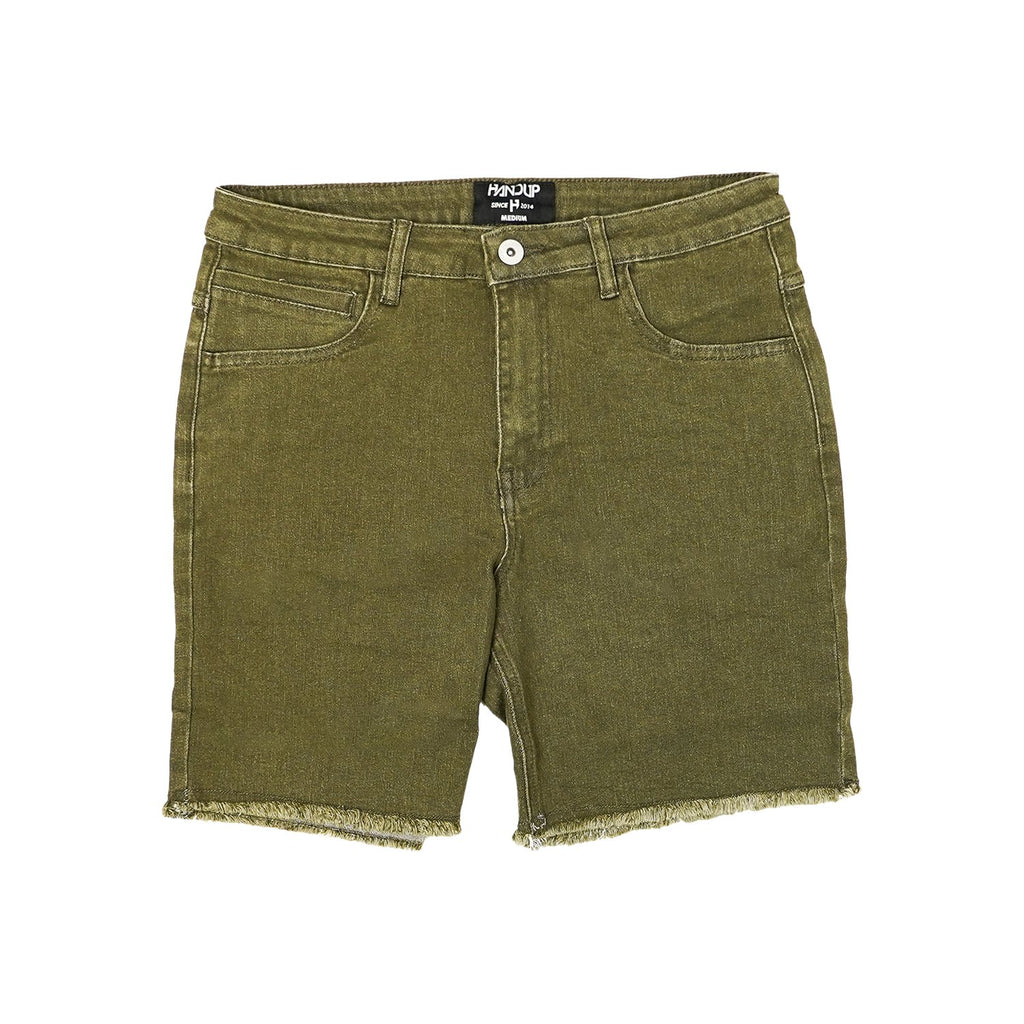 5.5" Stretch Jorts - Army Olive - UrbanCycling.com