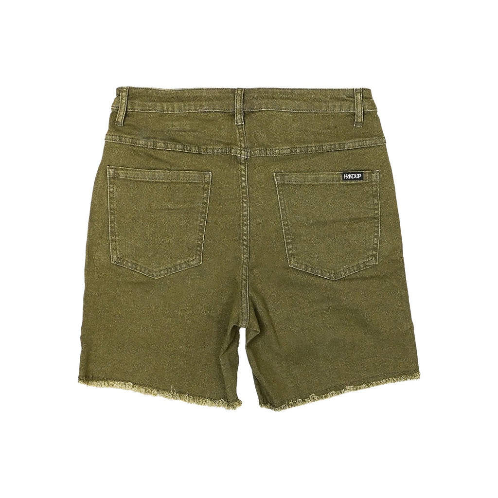 5.5" Stretch Jorts - Army Olive - UrbanCycling.com