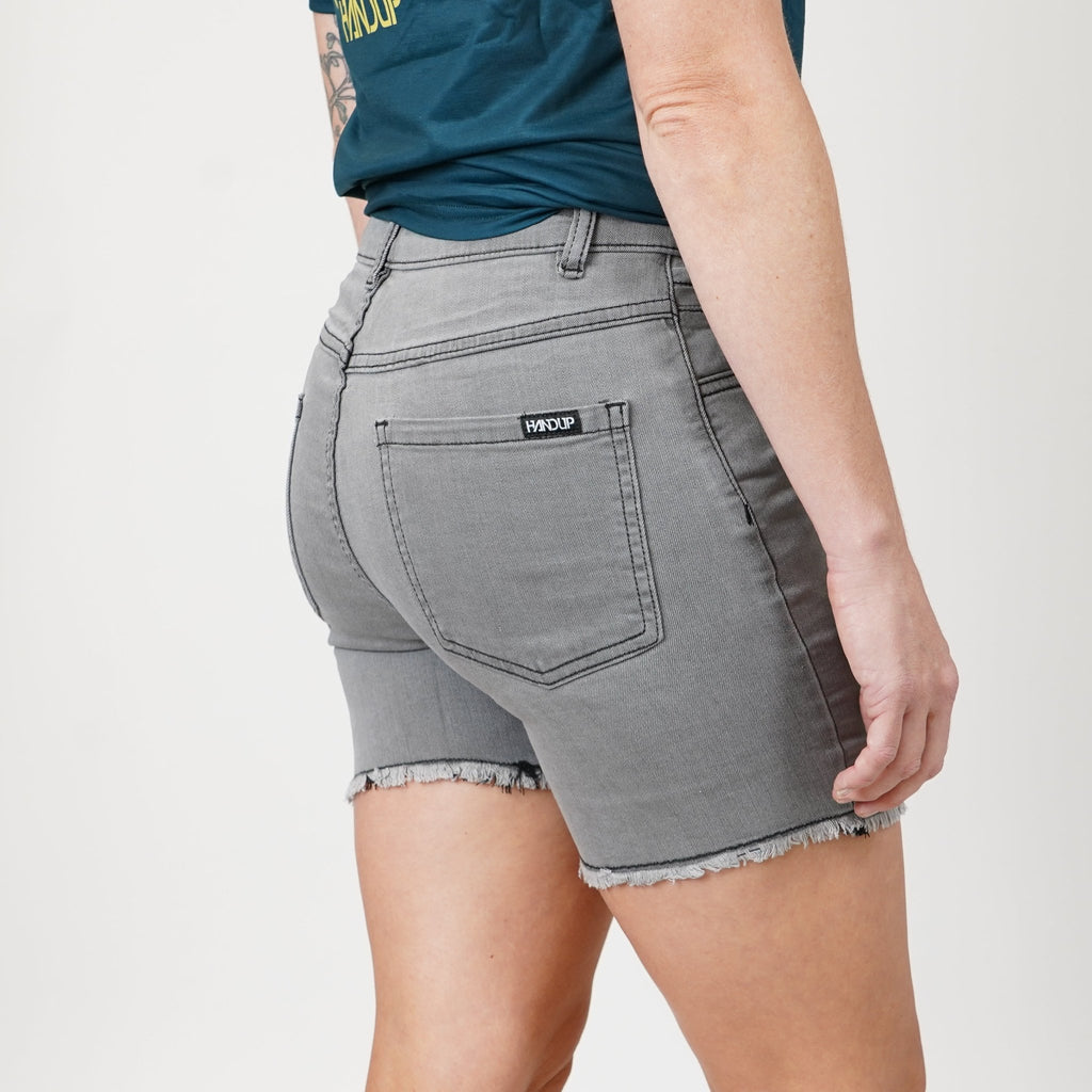 5.5" Stretch Jorts - Faded Grey - UrbanCycling.com