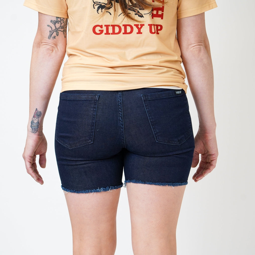 5.5" Stretch Jorts - Indigo - UrbanCycling.com