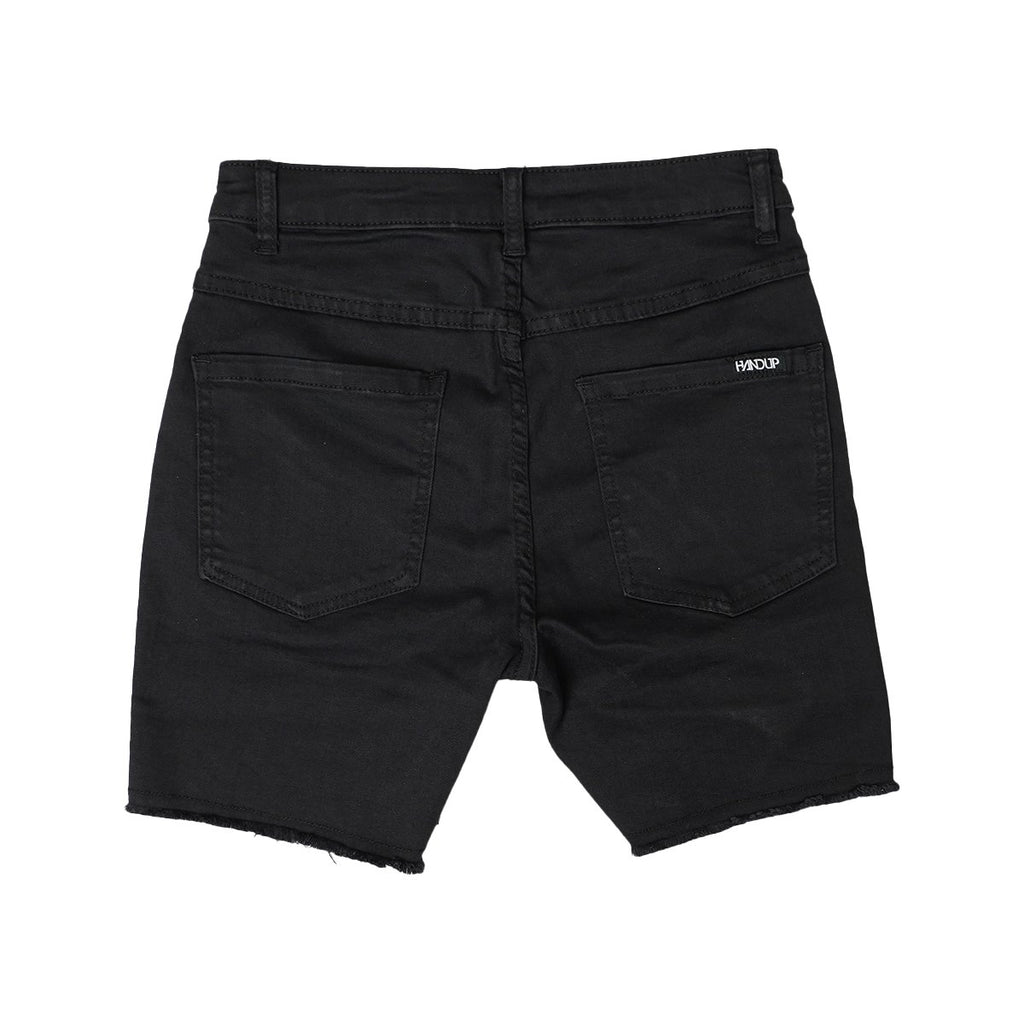 5.5" Stretch Jorts - Pure Black - UrbanCycling.com