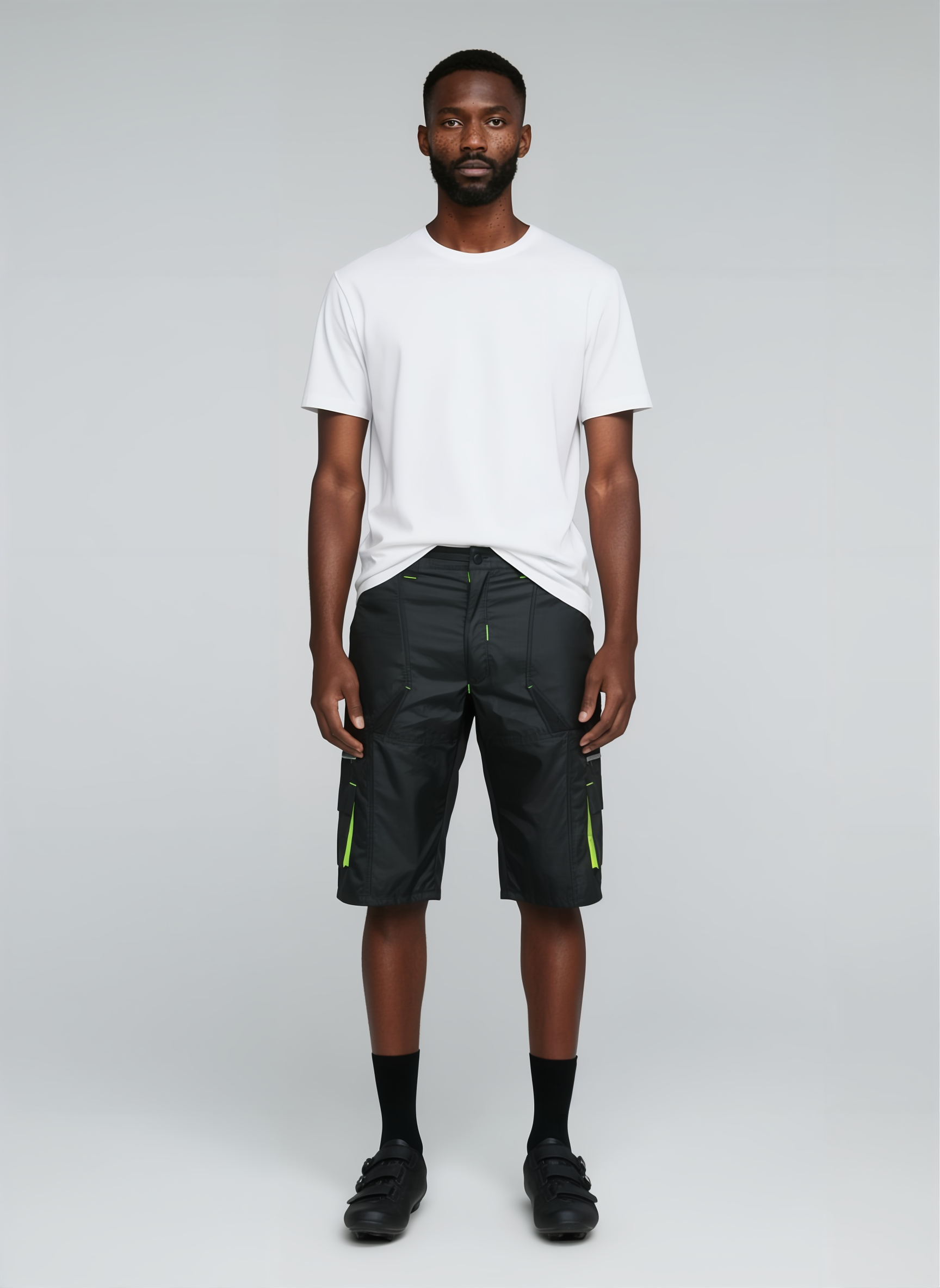 DK Gravel Shorts I — Long Baggy MTB Shorts (1/2 Pants) with 7