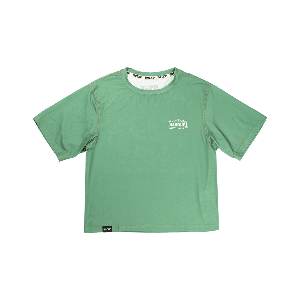 ActiviTEE - Cropped Shuttle Me Sage Green - UrbanCycling.com