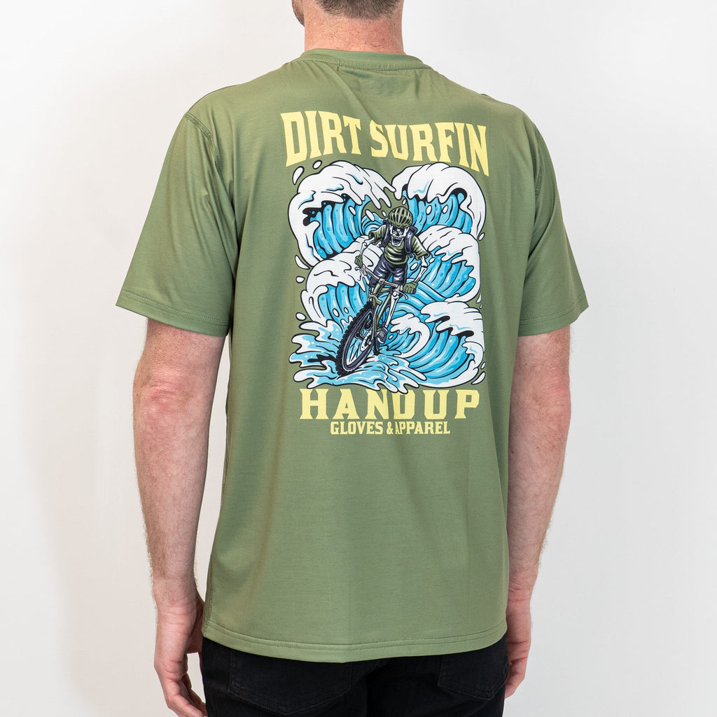 ActiviTEE - Dirt Surfin' Moss Green - UrbanCycling.com